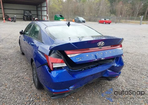 2022 Hyundai Elantra Sel z USA, uszkodzony, nr VIN 5NPLM4AG7NH078306